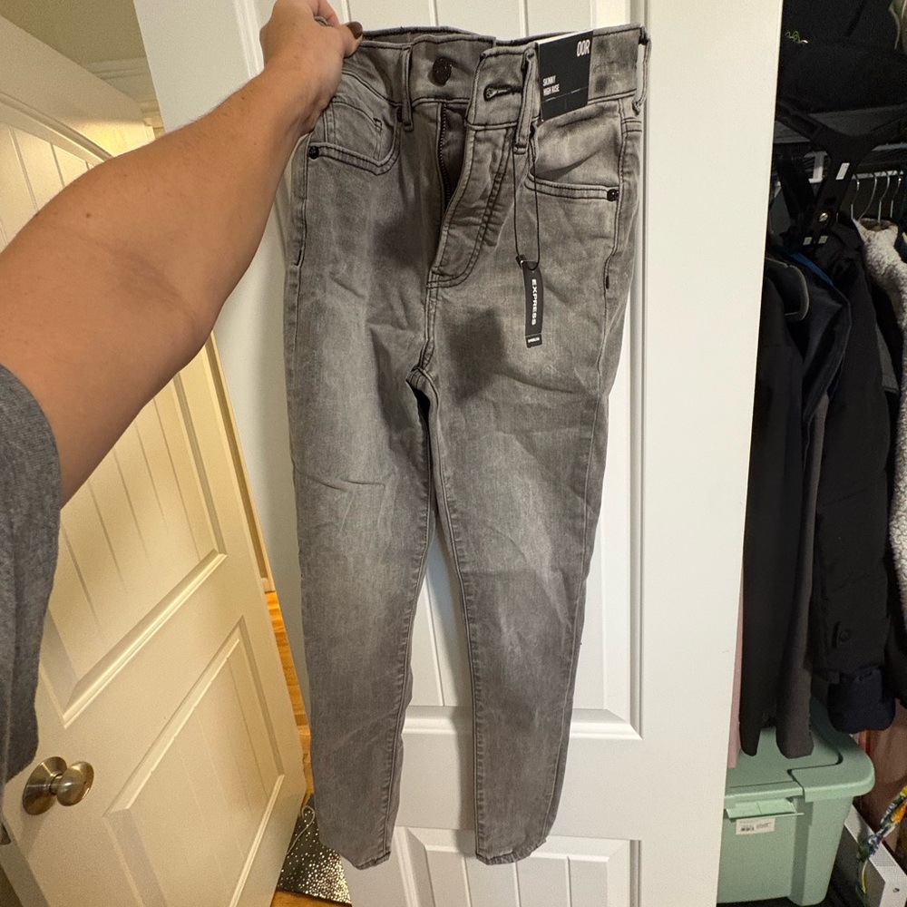 NEW Gray Denim Jeans